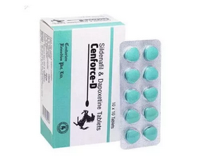 Cenforce D (Sildenafil and Dapoxetine) 160mg (WW)