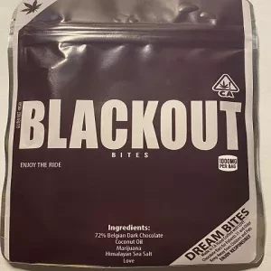 1x Blackout Bites Chocolate (US)