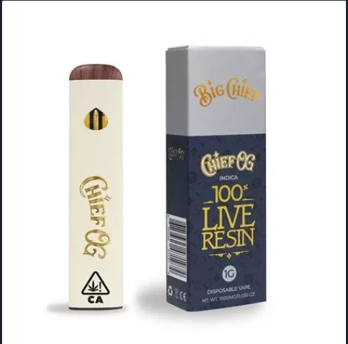 Big Chief Live Resin 1 Gram THC Disposable (US)