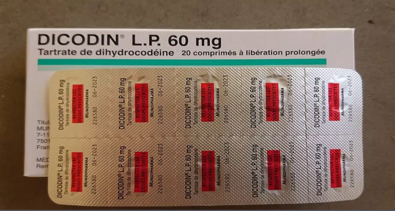 ❤️ 10 x D-CODEINE 💥 60MG IN BLISTER 💥 100% PHARMA GRADE ❤️